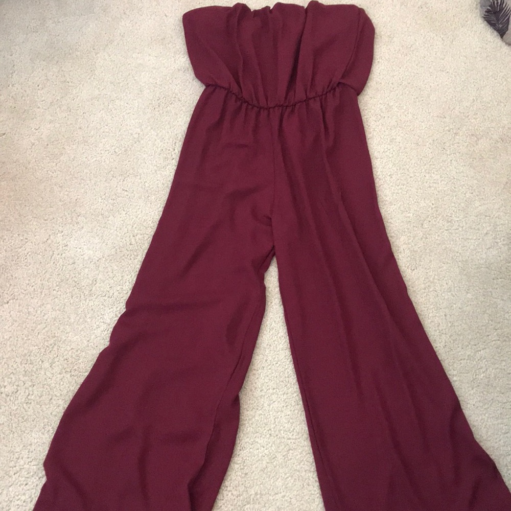 5 strapless jumpsuits